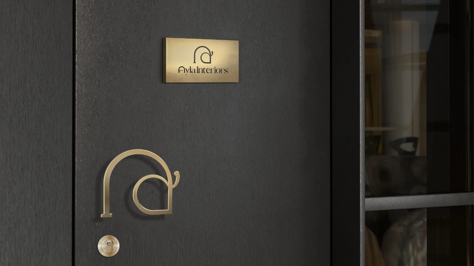 Ayla Interiors door signage